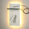 TOPOCH WANDELEMUST SCONCE LEADERS LAIKS USB LAMP EN DRAADOLESS LADER DUBEL GESCHAKELDE ACHTERLAARD MET SPEETLACHT 100-240V SLAAPKAMER BEWERST