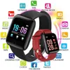 Fitness Tracker ID116 PLUS Smart Watches Bracelet with Heart Rate Watchband Blood Pressure Wristband PK ID115 116 F02850607