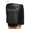 Designer-Men Waterproof Fashion Drop Leg Bag Fanny Waist Pack Casual Shoulder Bag Military Motorcycle Riding Cross Body Pouch