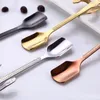 Stainless Steel Skull Sugar Spoon Tea and Coffee Stirring Spoon Creative Hanging Cup Skeleton Coffee Mixing Spoons