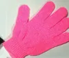 50pcs Bath Brushes Shower Glove For Peeling Exfoliating Mitt Glove Five Fingers Scrubber Spong