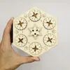 Chiffriercode-Schließfach 3D-Puzzles Mechanisches Holzmodell-Puzzle Lernspielzeug Montage und detaillierte Nähschritte 201218