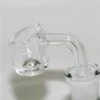 최고 품질의 석영 Banger dab 네일 10mm 14mm 18mm 남성 여성 45 90도 Domeless 손톱 석영 bangers 석유 굴착 장치 봉