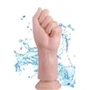 Sweet Dream 8235cm Fist Hand Sex Flesh Silicone Dildos Men Penis Suction Cup Adult Sex Toys for Woman Sex Products LF093 Y181108490972