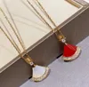 BGARI Toppkvalitet Halsband Diamanter 18K Guldpläterad Högsta Kvalitet Smycken Halsband Lyxdesigner Officiell Reproduktioner Fashion Exquisite Gift