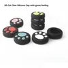Silicone Gummi Thumb Stick Grip Thumbstick Cap för PS5 PS4 Xbox One 360 ​​Controller Protective Cover Case Skid-Proof Antislip