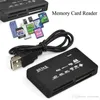 All-in-1 Portable All In One Mini Card Reader Multi In 1 USB 2.0 Memory Card Reader DHL Factory Direct