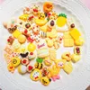 Simulation food and play doughnut accessories Craft Tools DIY cream mobile phone shell material doll house jewelry parts