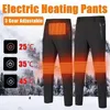 Pantaloni da uomo Termali auto-riscaldanti USB Calza caldi riscaldati inverno riscaldati elastici Xin-1