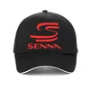 Letnia Moda Hero Ayrton Senna Cap Mężczyźni Kobiety 100% Bawełna Data Wyścigi Samochodowe Czapki Kapelusze Regulowane Czapki Kości Senna 220209