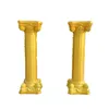 47 "(120 cm) Tall Gold Roman Roman Column Wedding Decoration Centerpieces Pillars Flower Stands Road Cited Party Rekvisita