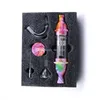 Matrix perc bong dab rig water pipe with Glass hookahs Attachment Bowl Colorful Smoking Filter and 10mm Titanium Nail