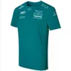 F1 racing team co-branded casual half-sleeved T-shirt, polyester short sleeves can be customized