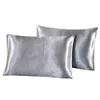 4st Luxury Silk Bedding Set Satin Queen King Size Bed Set Comporter Quilt Däcke Cover Linens med örngott och Bed Sheet 201123482338