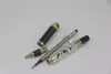 Jinhao Top Luxury Silver-Black Dragon Emponsment med Green Ball Roller Pen Stationery School Office Supplies for Gift Pen