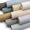 Modern minimalistisk texturerad inte självadhesiv tapet fast färg nonwoven kontakt papper vardagsrum hem dekor vägg klistermärken 202083130