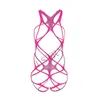 NXY Sexy Lingerie Open Kruis Fetish Bodystocking Vrouwen Erotische Porno Sex Jurk Crotchless Body Pak Ondergoed Kostuums Latex Catsuit1217