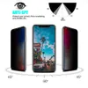 3D Anti Casus Koruyucular Peep Gizlilik İPhone 13 için Temperli Cam MAX XR X Ekran Koruyucu 7 8 6 6S Artı SE 12 Film