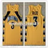 3 Dwayne Wade College Marquette maillot de basket-ball de qualité supérieure pour hommes cousu personnalisé n'importe quel nom de numéro