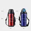 BAISPO Stainless Steel EcoFriendly Portable 800ml Travel Camping Vaccum cup insulated Thermos Mug Thermal Water bottle Y200106