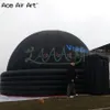 6 m diameter svart uppblåsbar Planetarium Dome Museum och Science Discovery Academy Utbildning med blixtlåsssystem på rabatt