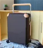 Ontwerpers Travel koffer Bagage mode Luxurys Men Women Trunk Bag Bloemen Letters Purse Rod Box Spinner Universal Wheel Duffel Bags 55 cm