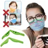 Antibeschlag-Silikon-Nasenbrückenpads, Nasenbrücken, flexibles Design, Schutzstreifen, Zubehör, verhindern das Beschlagen von Brillen, DIY-Gesichtsmaske