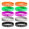 NEWLet's Go Brandon Silicone Bracelet Party Favor Rubber Wristband US Presidential Election Gift Wrist Strap RRD12861