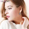 Xuping Jewelry Fashion Crystal earring with Rhodium for WomenギフトA00615428 2201193612693