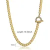 Chains 5mm Stainless Steel Chain Cuban Curb Link Necklace For Men Women Toggle Clasp Fashion Hip Hop Jewelry TNS007031241i