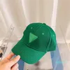 2022 شعبي الأخضر مصمم قبعة بيسبول الصيف تعديل الكرة قبعات جودة عالية الرجال النساء شاطئ القبعات