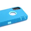 3in1 درع الثقيل الدفاع عن حالات الهاتف مع مقطع لـ iPhone 14 13 12 11 Pro Max Samsung S21 S22 S20 Fe Note 20 Swockproof Cover