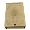 Hout trinket tarot borst houten box tarot kaart opslag DHL223O