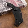 D2 steel fixed blade self-defense Karambit CS GO rescue outdoor claw hunting survival camping military tactical EDC tool knife
