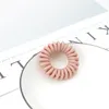 Корейские эластичные волосы мода мода телефон проволоки галстуки волос пончик хвостик прическа могила женские девушки спиральные эссенсы набор