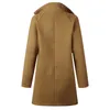 LgucH Long manteau femme automne hiver femmes coupe-vent lâche manteaux et vestes confortables femmes vêtements rose Abrigo Femme 201221