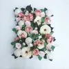 4060cm Luxury customize silk hydragea artificial flower wall panel grass base DIY backdrop wedding arch decor flower wall art T208139040