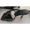 Gai gai gai çapraz dokuma kare ayak parmağı ince yüksek topuklu terlik çıplak örgülü tasarımcı sandaletler yaz partisi ayakkabı kadın zapatos mujer y200423