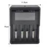 Original XTAR VC4 battery charger for 10440 16340 14500 14650 17670 18350 18490 18500 18650 18700 26650 22650 20700 battery Charging