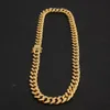 UWIN 13mm Miami Kubanische Kette Strass Bling Rapper Halsketten Für Männer Iced Out Hip Hop Schmuck 16-28 zoll Cuban Link X0509