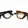 215 Yeni Popüler Optik Gözlükler Vintage Klasik Plaka Yuvarlak Şeffaf Lens Çerçeve Gözlükleri Traend Avant-Garde Eyewear Gelişmiş Kutu ile Gelin