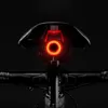 自転車テールライト5モードLED USB充電式サイクリングバイクリアライトクイックリリース警告照明は、任意の自転車またはhelmet1176930に適合します