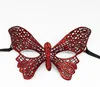 Mysteriöser Engel Red Lace Eye Party Masken Populär Weihnachts Halloween Hochzeit verfügbar Neujahrsmaske
