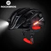 Rockbros Radfahrenhelme Ultraleicht Integral geformtes regenfestes MTB-Rennrad-Fahrrad-Helm mit LED-Licht