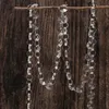 30 M/99FT/rouleau décor de fête 14mm acrylique octogonal perlé brins de guirlande de cristal clair pour lustre de décoration de mariage livraison gratuite