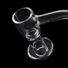 Beracky Smoking Two Optional Beveled Edge 3mmXL Quartz Banger/Flat Top Terp Slurpers 10mm 14mm 18mm Chiodo al quarzo per bong in vetro per acqua Dab Rigs