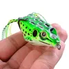 15pcllot Frog Soft połowów Przynęty podwójne haczyki 6G 13G 15G TOP Water Ray Ray Frog Artificial Minnow Crank Miękka przynęta Fishin Qyliwu7847386