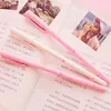 Romantic Sakura Gel Pen Rollerball Ballpoint Pens School Office Supply Student Stationery Signing Ballpoint Pen Black Ink 038mm19735572