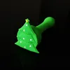 Pipe en silicone pour arbre de Noël Pipe en silicone Pipes à main du père Noël Pipes à fumer portables SP260