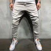 E-Baihui 2021 Primavera Autunno Felpa Hip-Hop Pantaloni con Cerniera Laterale Tessuto da Uomo Pantaloni Casual Hip Hop Calzamaglie per il Tempo Libero Nuovo Maschio K109